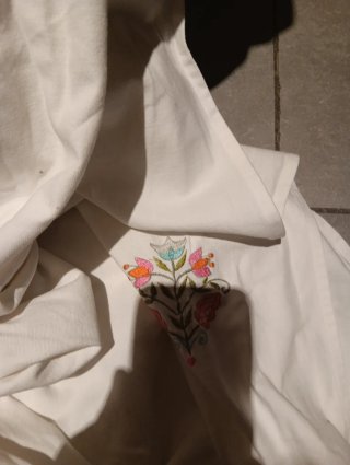 Conjunto de Cortinas Antiguas de Algodón