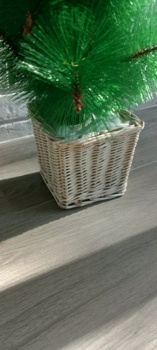 Árbol de Navidad 60cm con Cesta