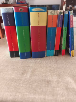 Libros Harry Potter en inglés