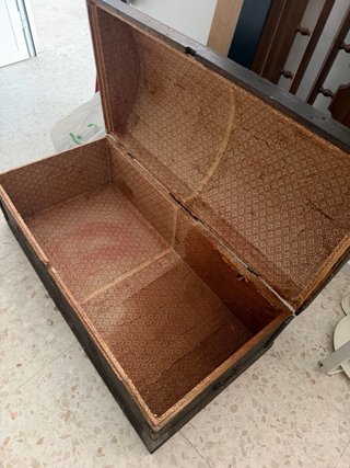 Baúl de Madera Rústico