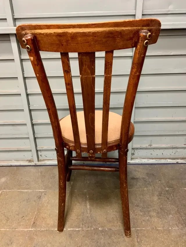 Silla Vintage Madera Curvada Estilo Thonet