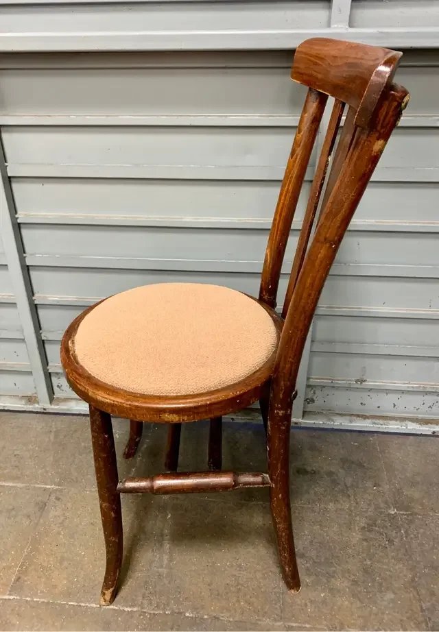Silla Vintage Madera Curvada Estilo Thonet