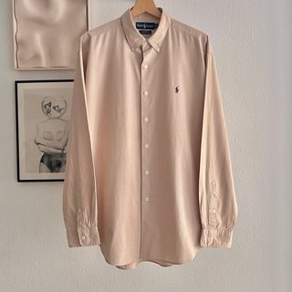 Camisa Ralph Lauren Marlowe Rosa Empolvado Talla L