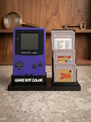 Soporte Expositor para Game Boy Color y Juegos
