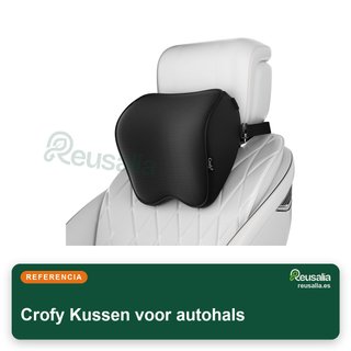 Crofy almohadas cuello coche espuma memoria