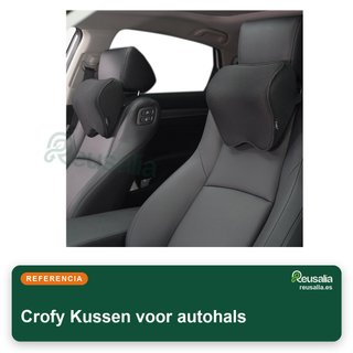Crofy almohadas cuello coche espuma memoria
