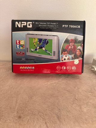 Mini TV TDT Portátil NPG 7 PTF 700ACB