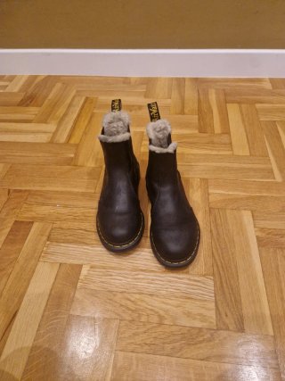 Botas Dr. Martens Negras con Forro
