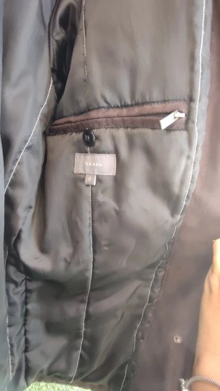 Chaquetón Marrón Oscuro