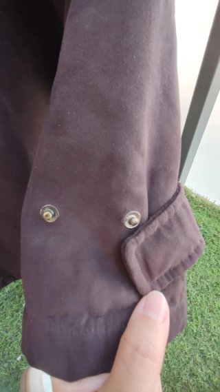 Chaquetón Marrón Oscuro