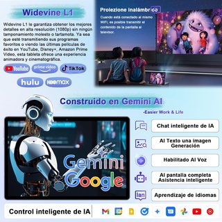 Tablet 10.1 pulgadas Violeta