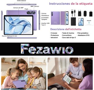 Tablet 10.1 pulgadas Violeta