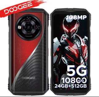Doogee S118 Pro 5G 24GB+512GB Rosso Nero