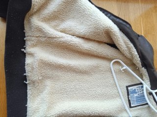 Chaqueta de niño con forro de borreguillo