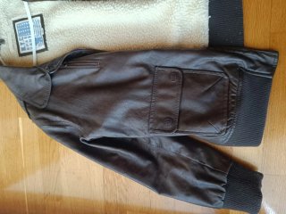 Chaqueta de niño con forro de borreguillo