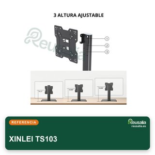 XINLEI soporte TV pie ajustable TS103