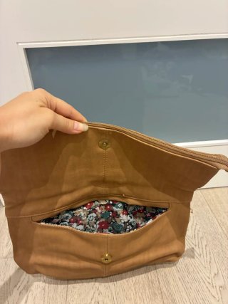 Bolso de mano y portamonedas Misako