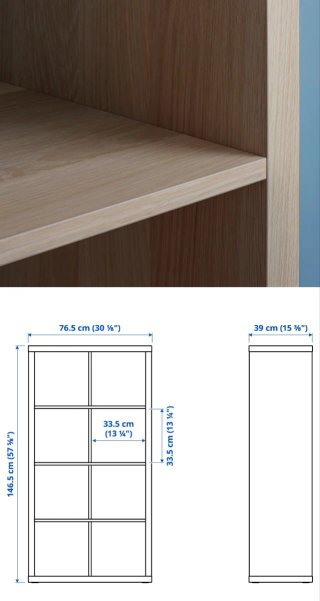 Estantería Kallax Ikea