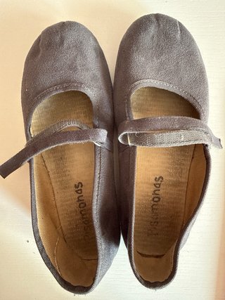 Merceditas Pisamonas Marrones Talla 32