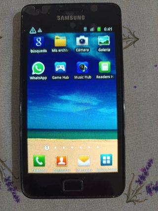 Samsung Galaxy SII GT-I9100 Negro