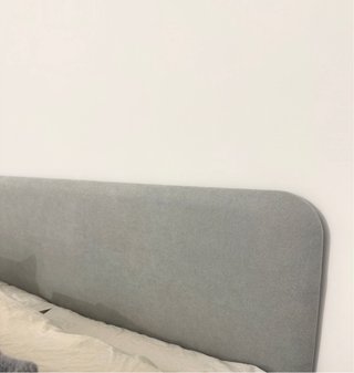 Cabecero IKEA Gris para Cama de Matrimonio