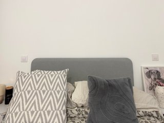 Cabecero IKEA Gris para Cama de Matrimonio