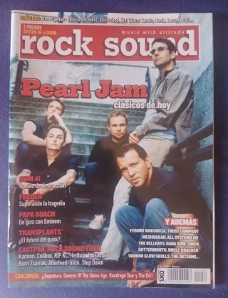 Lote 2 revistas Rock Sound edición española sin CD