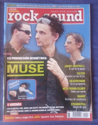 Lote 2 revistas Rock Sound edición española sin CD
