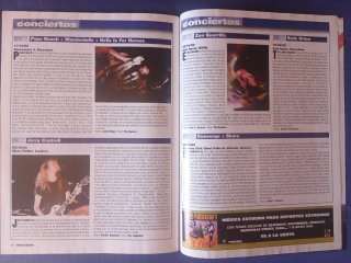 Lote 2 revistas Rock Sound edición española sin CD