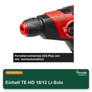 Einhell TE-HD 18/12 Li-Solo martillo perforador