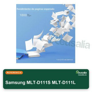 Toner compatibile Samsung MLT-D111S D111L nero