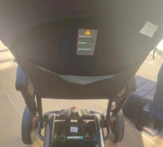 Carrito Jane Rider con Capazo Azul