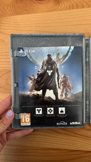 Steelbook Destiny Edición Coleccionista PS4