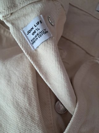 Pantalón Zara beige mujer
