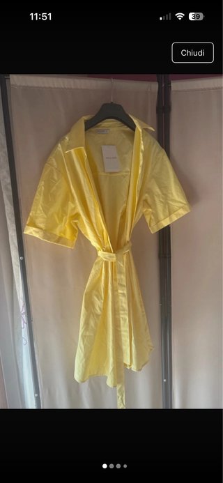 Vestito giallo Calliope
