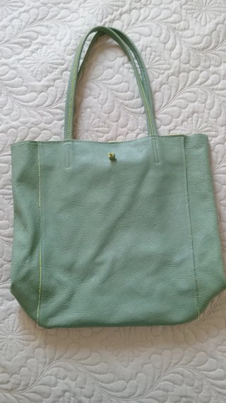Bolso de piel italiano