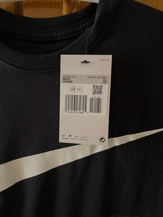 Camiseta Nike Athlete Negra Talla XS