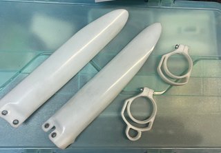 Protectores Barras Amortiguadores Blancos
