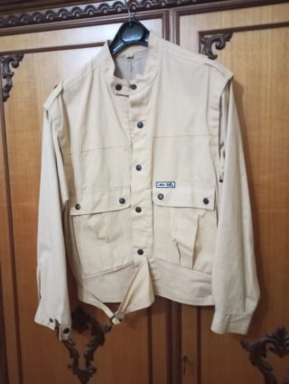 Giacca leggera beige Linea Ual