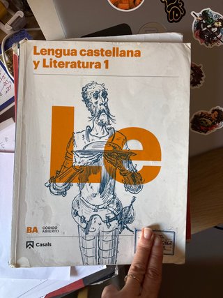 Lengua castellana y literatura 1. En buen estado.