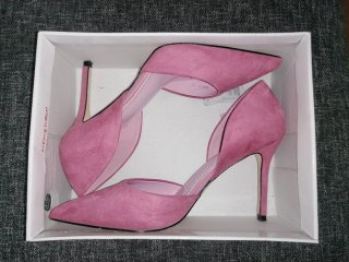 Zapatos de Tacón Malva Talla 37