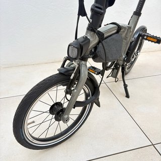 Bicicleta Plegable Gris BTWIN Fold Light Aluminio