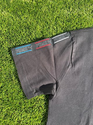Camiseta Puma Negra Talla XL Nino 18-20 Años