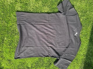 Camiseta Puma Negra Talla XL Nino 18-20 Años