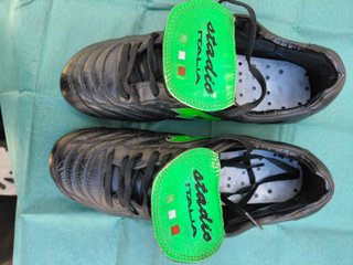 Botas Lotto Piel Canguro Negra