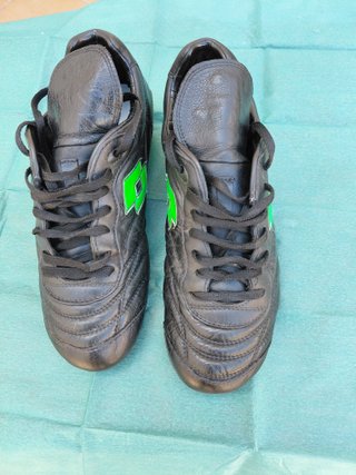 Botas Lotto Piel Canguro Negra