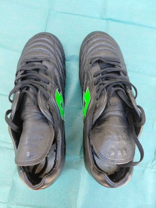 Botas Lotto Piel Canguro Negra