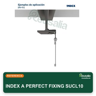 INDEX A PERFECT FIXING SUCL10 Clip fijación rápida