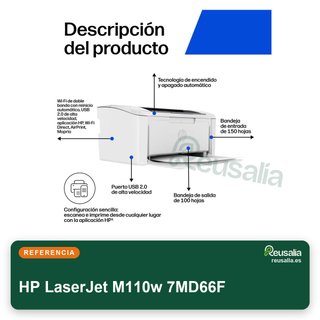 Stampante laser HP LaserJet M110w wifi