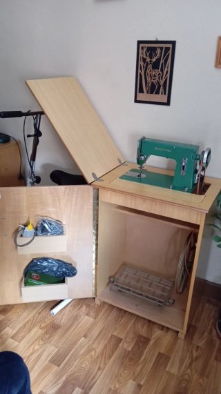 Máquina de coser antigua Sigma